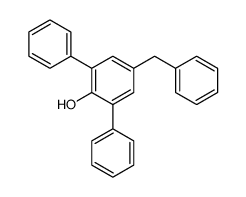 4-benzyl-2,6-diphenylphenol Structure