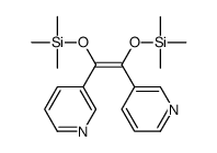 (1,2-dipyridin-3-yl-2-trimethylsilyloxyethenoxy)-trimethylsilane结构式