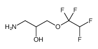 2-Propanol, 1-amino-3-(1,1,2,2-tetrafluoroethoxy)结构式