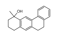 11-methyl-5,6,8,9,10,11-hexahydro-benz[a]anthracen-11-ol结构式