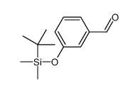 3-[tert-butyl(dimethyl)silyl]oxybenzaldehyde Structure