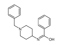 N-(1-苄基-4-哌啶基)苯甲酰胺(吲哚胺杂质)结构式