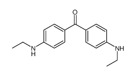 bis[4-(ethylamino)phenyl]methanone结构式
