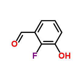 2-Fluoro-3-hydroxybenzaldehyde structure