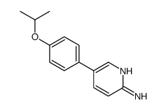 5-[4-(异丙氧基)苯基]-2-吡啶胺结构式