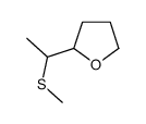 2-(1-methylsulfanylethyl)oxolane结构式