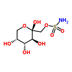 1-O-Sulfamoyl-β-D-fructopyranose Structure