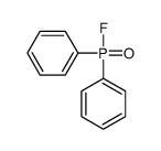 Diphenylfluorophosphine oxide Structure