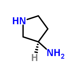 (R)-3-氨基吡咯烷结构式