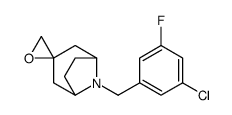 8-(3-chloro-5-fluorobenzyl)-8-azaspiro[bicyclo[3.2.1]octane-3,2'-oxirane] Structure