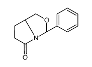 (3S,7aR)-3-Phenyltetrahydro-5H-pyrrolo[1,2-c][1,3]oxazol-5-one结构式