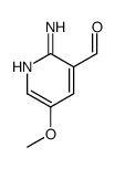 2-amino-5-Methoxynicotinaldehyde Structure