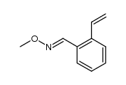 2-ethenylbenzaldoxime O-methyl ether Structure