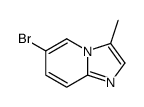 6-溴-3-甲基咪唑并[1,2-A]吡啶结构式