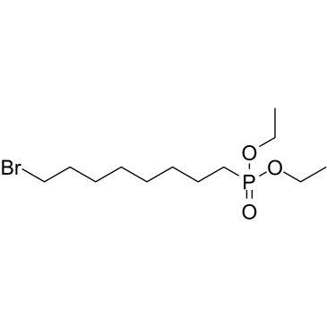 Diethyl 8-bromooctylphosphonate结构式