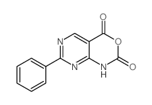 7-苯基-1H-嘧啶并[4,5-d][1,3]噁嗪-2,4-二酮结构式