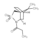 n-propionyl-(2r)-bornane- 10,2-sultam structure