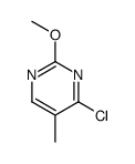 4-氯-2-甲氧基-5-甲基嘧啶结构式