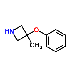 3-Methyl-3-phenoxyazetidine Structure