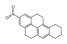 2-nitro-4,5,7,8,9,10,11,12-octahydrobenzo[a]pyrene结构式