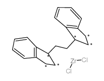 rac-Ethylenebis(2-methyl-1-indenyl)zirconium dichloride Structure