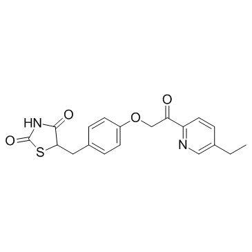 米格列酮(MSDC-0160)结构式