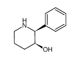 cis-(3S)-hydroxy-(2S)-phenylpiperidine Structure