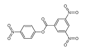 4-nitrophenyl 3,5-dinitrobenzoate结构式