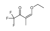 4-ethoxy-1,1,1-trifluoro-3-methylbut-3-en-2-one结构式