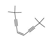 (Z)-2,2,9,9-tetramethyl-5-decen-3,7-diyne结构式