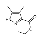 4,5-二甲基-1H-吡唑-3-甲酸乙酯结构式