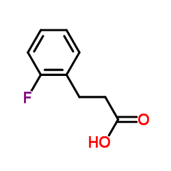 3-(2-氟苯基)丙酸结构式