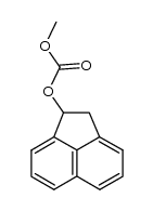 1,2-dihydroacenaphthylen-1-yl methyl carbonate结构式