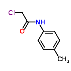 2-氯-N-(对甲苯基)乙酰胺结构式
