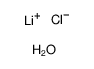 氯化锂一水合物结构式