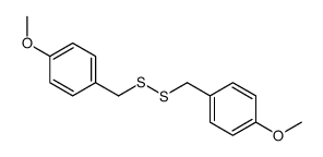 1-methoxy-4-[[(4-methoxyphenyl)methyldisulfanyl]methyl]benzene Structure