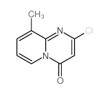 4H-Pyrido[1,2-a]pyrimidin-4-one,2-chloro-9-methyl- Structure