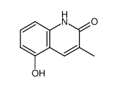 5-hydroxy-3-methyl-2(1H)-quinolinone Structure
