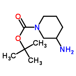 (R)-1-Boc-3-Aminopiperidine Structure