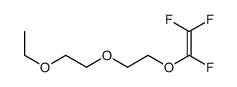 1-[2-(2-ethoxyethoxy)ethoxy]-1,2,2-trifluoroethene Structure
