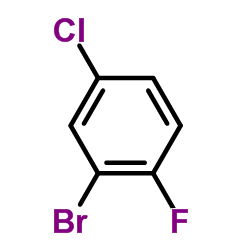 2-Bromo-4-chloro-1-fluorobenzene Structure