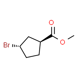 (1S,3S)-rel-3-溴环戊烷-1-羧酸甲酯图片