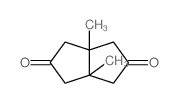 顺-1,5-二甲基二环[3.3.0]辛烷-3,7-二酮结构式