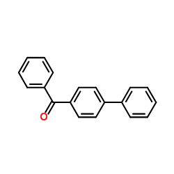 4-Benzoylbiphenyl جوړښت