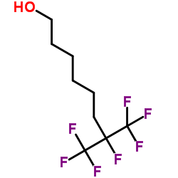 6-(PERFLUOROISOPROPYL)HEXAN-1-OL结构式