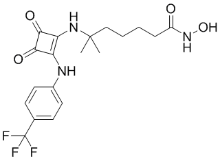 Class I and IIB HDAC inhibitor 42结构式