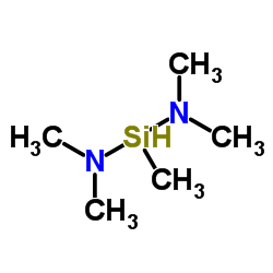 N,N,N',N',1-Pentamethylsilanediamine Structure