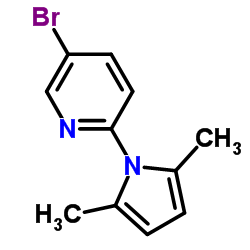 5-Bromo-2-(2,5-dimethyl-1H-pyrrol-1-yl)pyridine picture