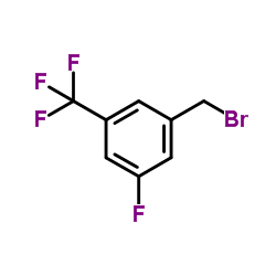 3-fluoro-5-(trifluoromethyl)benzyl bromide Structure