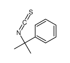 2-isothiocyanatopropan-2-ylbenzene结构式